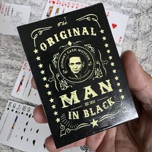 Johnny Cash Museum Man In Black Playing Cards
